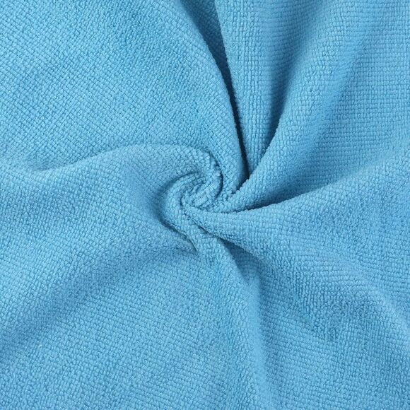 12 Pack Microfiber Lint Free High Absorbent Cleaning Rags 12" x 12" Blue - Picture 2 of 6